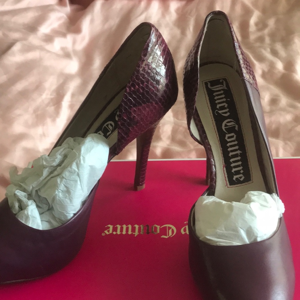 Juicy couture heels NWT